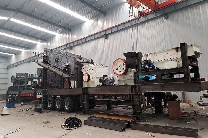 四組合移動(dòng)破碎站，小型移動(dòng)砂石粉碎機(jī)