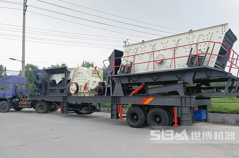 移動建筑廢料粉碎機