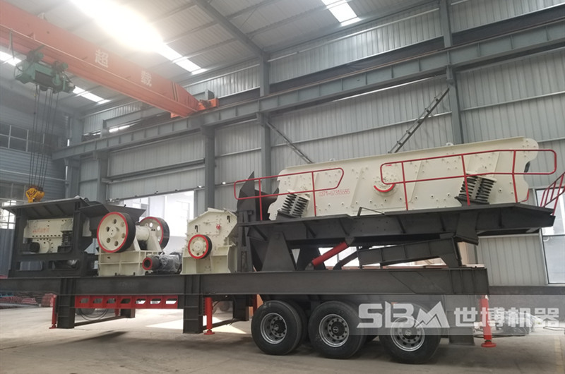 移動(dòng)式建筑垃圾破碎制砂一體機(jī)成品圖