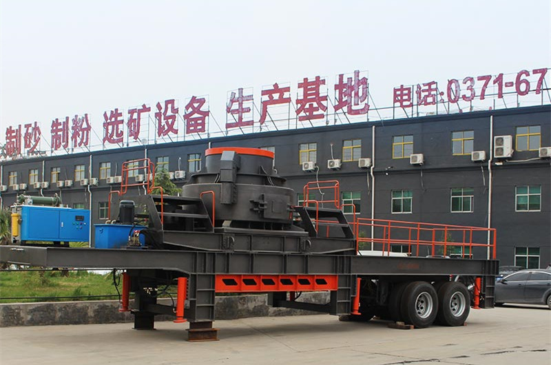 新型機(jī)制砂設(shè)備移動碎沙機(jī)