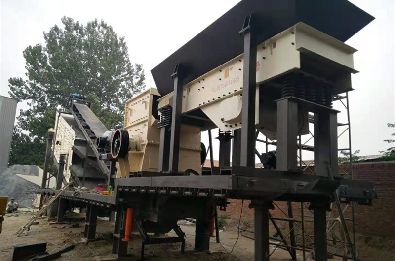 三組合碎石破碎一體機(jī)，主機(jī)配置箱破