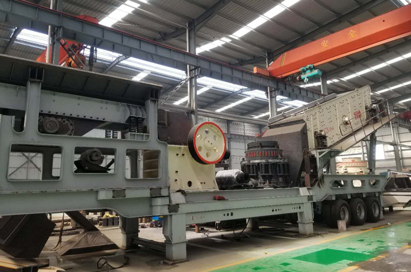 輪胎移動(dòng)石頭破碎機(jī)，免安裝