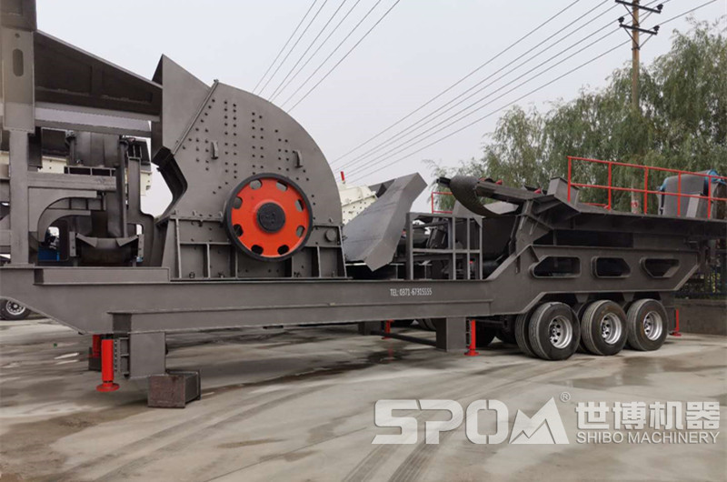 移動重錘破碎機，重錘破在移動車上使用