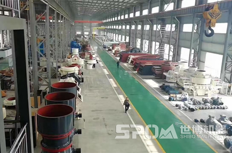 世博石場破碎機生產(chǎn)車間