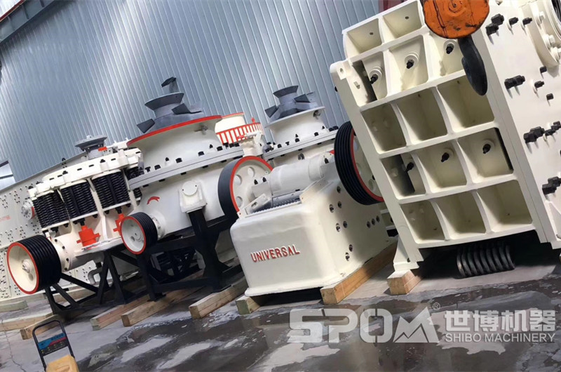 礦用160kw破碎機(jī)生產(chǎn)車(chē)間