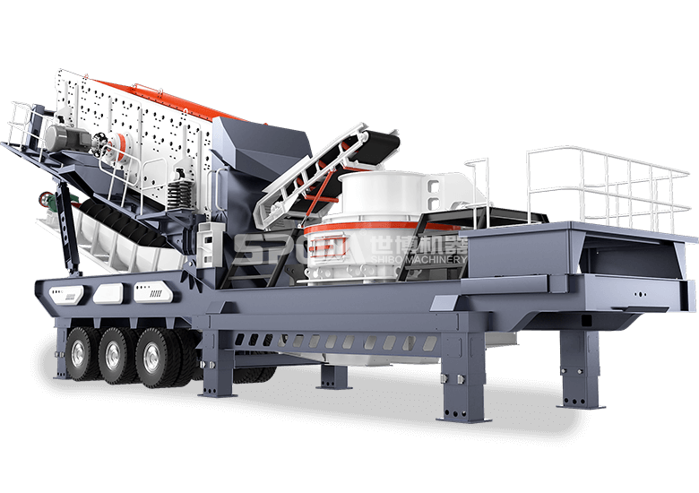 移動制砂篩分洗砂機